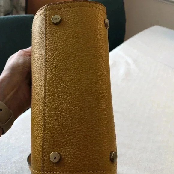 3-1 Philip Lim for Target yellow faux leather handbag with crossbody strap. - Picture 12 of 12